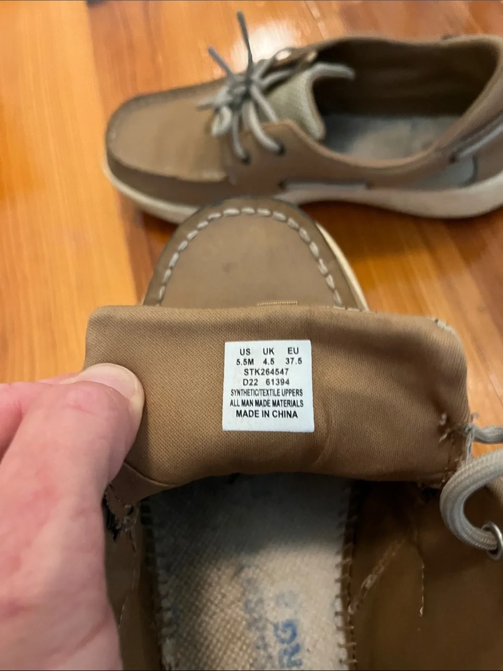 Sperry Youth Casual Boat Shoes in Brown